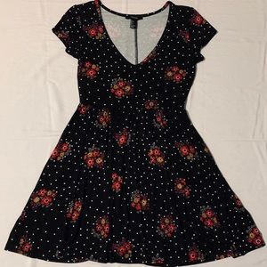 Forever 21 Floral Skater Dress
